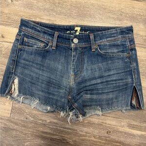 7 For All Mankind Denim Shorts